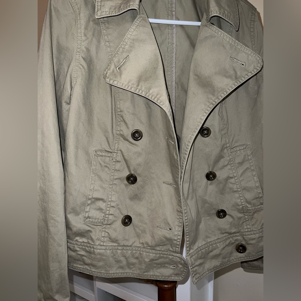 Old Navy Short Trench - Picture 2 of 11